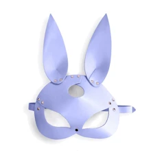 Шкіряна маска Зайчики Art of Sex - Bunny mask, лавандовий: Виробник Art of Sex