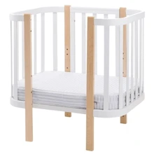 Матрас Babyroom Oval-80 OK-5 кокос 5 слоев белый (625560): Тип матраса беспружинный