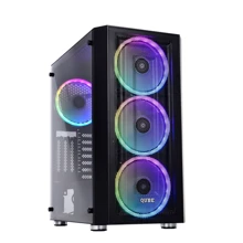 Корпус QUBE GUARD ARGB Dual Side Glass (GUARD_WH86ARGBDG): Форм-фактор материнської плати ATX/MicroATX/Mini-ITX