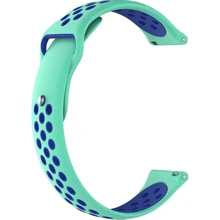Ремешок Xiaomi Silicone Strap for Amazfit Stratos, 22mm, Green-Blue (AMZSTRSILNIKE-GB): Тип Ремешок