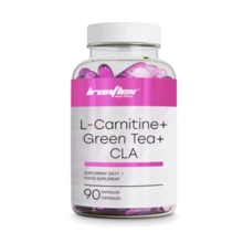 Жироспалювач IronFlex Nutrition L-Carnitine + Green Tea + Cla 90 Capsules: Стать унісекс