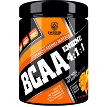 Аминокислота для спорта Swedish Supplements BCAA Engine 4:1:1 400 g /30 servings/ Сrazy mango: Вкус Манго