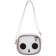 Сумка Loungefly Harry Potter - Hedwig Pop Pin Trader Crossbody Bag белая (HPTB0157): Тип Сумка