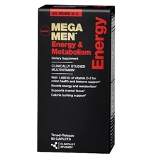 GNC Mega Men Energy and Metabolism 90 caps: Пол Мужской