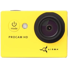 Экшн камера AirOn ProCam Yellow: Тип cпортивный видеорегистратор