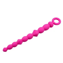 Анальная цепочка Chisa BENDY BEADS, Pink: Для кого Унисекс