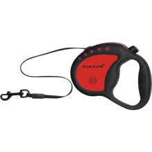 Рулетка с ручкой-комфорт и лентой Collar Control для собак до 50кг, 4м, красный (2081023000008): Тип шнура Лента