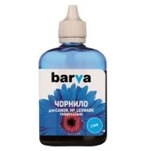 Чернила Barva CANON/HP/Lexmark Universal №4 CYAN 90г (CU4-472): Цвет Cyan