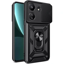 Аксесуар для смартфона Mobile Case Camshield Serge Ring Black для Xiaomi Redmi 13C / Poco C65: Сумісність Xiaomi Redmi 13C / Poco C65
