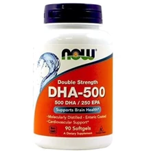 Now Foods DHA-500 / EPA-250 подвійна сила 90 softgels: Форма випуску капсули