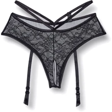 Женские стринги SoftLine - G-String 2484, S/M (black): Для кого Для женщин