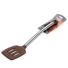 Лопатка з прорізами Krauff Silikon Choco 37 см (24696): Тип Лопатка с прорезями