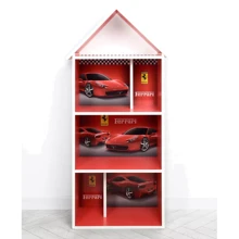 Деревянный домик-полка Bambi H 2020-18-2 Ferrari Красный: Производитель Bambi