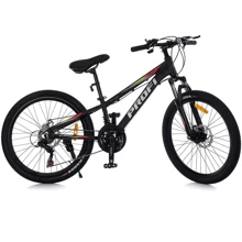 Велосипед Profi 24" чорний (MTB2401-2): Діаметр коліс, дюймів 24