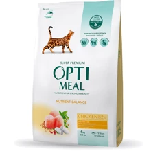 Сухой корм Optimeal Adult Cats для кошек со вкусом курицы 4 кг (4820083905575): Тип Сухой корм