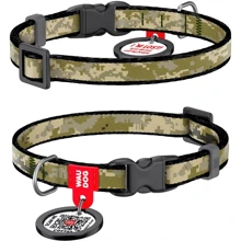 Нашийник для котів та дрібних порід собак WAUDOG Nylon c QR-паспортом XS (278-4026): undefined undefined