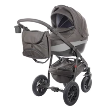 Універсальна коляска 2в1 Tako Baby Heaven Premium 4 темно-сірий (еко-шкіра): Тип коляски універсальна коляска (2-в-1)