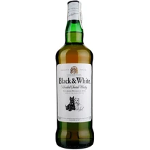 Виски Black&White, 1л 40% (BDA1WS-WBW100-001): Объем, л 1