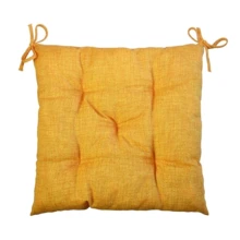 Подушка Прованс для стула TopHit 40х40 желтая (4823093445352): Размер, см 40x40