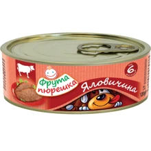 Пюре Hame Фрута Пюрешка говядина 120г (8595139773991): Вид Мясное