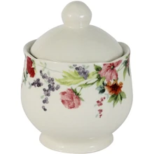 Сахарница Claytan Ceramics Цветочный сад 280 мл (910-104): Цвет рисунок