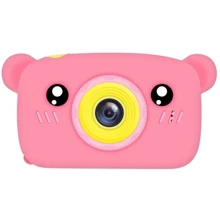 Детская фотокамера Baby Photo Camera Bear Розовый: Тип цифровая фотокамера