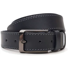 Мужской ремень Borsa Leather синий (V1125FX45-navy): Пол Мужской