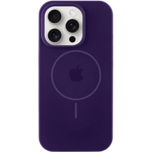 Чехол для iPhone Mobile Case Silicone Full Protective with MagSafe Amethyst for iPhone 15 Plus: Цвет фиолетовый