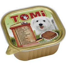 Вологий корм для собак TOMi з м'ясом ягняти 300 г: Тип вологий корм