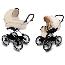 Коляска Navington Caravel 14 "Lakier Cream (royal collection) (5911.6098.6107): Тип коляски універсальна коляска (2-в-1)
