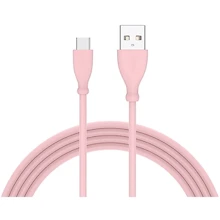 Кабель T-PHOX USB Cable to USB-C Kitty 1m Pink (T-C817 Pink): Тип USB Cable - USB-C