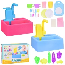 Кухонная мойка BK Toys течет вода с посудой продукты (YJ188191447): Производитель BK Toys