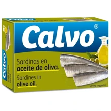 Сардини Calvo в оливковій олії (120 г) (WT3714): Вага нетто 120 г