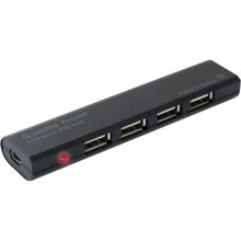 Аксессуар для накопителя Defender Quadro Promt USB 2.0 (83200): Тип аксессуара USB Hub