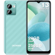 Смартфон Doogee N50 Pro 8/256GB Green: Дисплей 6.52" IPS (1600x720) / 269 ppi