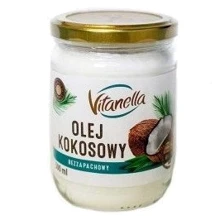 Кокосове масло Vitanella 500 г (WT1974): Вага нетто 500 г