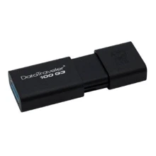 USB-флешка Kingston 16GB DataTraveler 100 G3 USB 3.0 Black (DT100G3/16GB): Стандарт USB USB 3.0