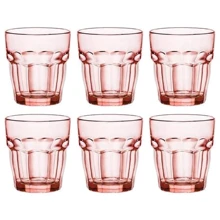 Склянка Bormioli Rocco Rock Bar Peach Набір 6х270 мл (418950B03321990/6): Тип Набор стаканов для коктейля