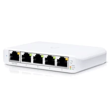 Сетевой коммутатор Ubiquiti USW-Flex-Mini: Порты только Gigabit Ethernet (10/100/1000)