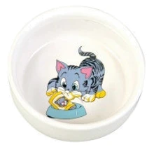 Миска Trixie для котов 0.3 л 11 см белая (4011905040097): Тип Миски