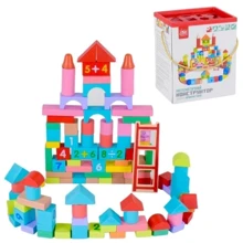 Конструктор 4FUN Game Club wood Арифметика 100 деталей (55743): undefined undefined