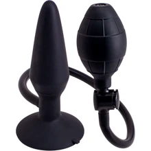Надувная анальная пробка Seven Creations Inflatable Butt Plug M, средняя: Для кого Унисекс