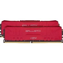 Crucial 32 GB (2x16GB) DDR4 2666 MHz Ballistix Red (BL2K16G26C16U4R): Производитель Micron