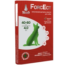 Противопаразитарные капли Modes ForcEct для собак 40-60 кг 4.0 мл 3 шт. (ЗС000275): Тип Капли