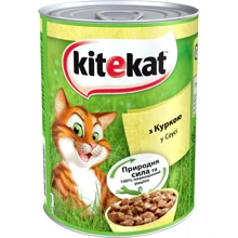 Влажный корм Кітікет Natural Vitality для кошек с курицей в соусе 12х400г (5900951017025): Тип Консервы