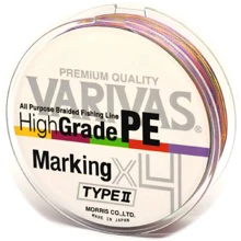 Шнур Varivas High Grade PE Marking TYPE X4 150m #1.2: Тип Шнур