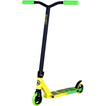 Самокат трюковий Hipe H1 Yellow-Green (250843): Кількість коліс 2