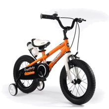 Велосипед RoyalBaby FREESTYLE 14", OFFICIAL UA, оранжевый: Тип 2х колесный велосипед