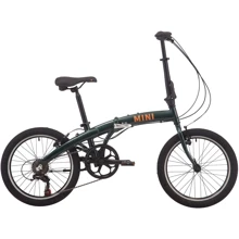 Велосипед 20" Pride MINI 6 2022 зеленый: Диаметр колес, дюймов 20