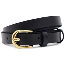 Жіночий ремінь Borsa Leather чорний (110v1genw43-black): Стать Женский